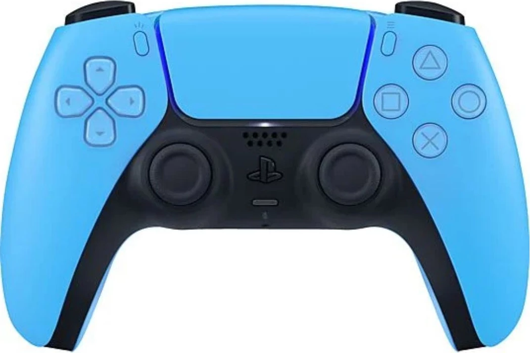 Igralni krmilnik brezžični, haptični povratni odziv, prilagodljivi sprožilci, vgrajen mikrofon, modra - Sony DualSense V2 1000040195