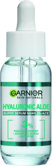 Hidratantni serum za obraz Garnier Hyaluronic Aloe Super Serum, 30 ml, za ženske