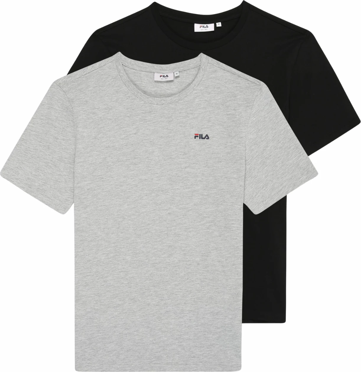 Majica za moške Fila, črna in siva