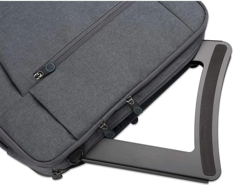 Stojalo za prenosnik 15,6", 5 položajev, črno - Manhattan