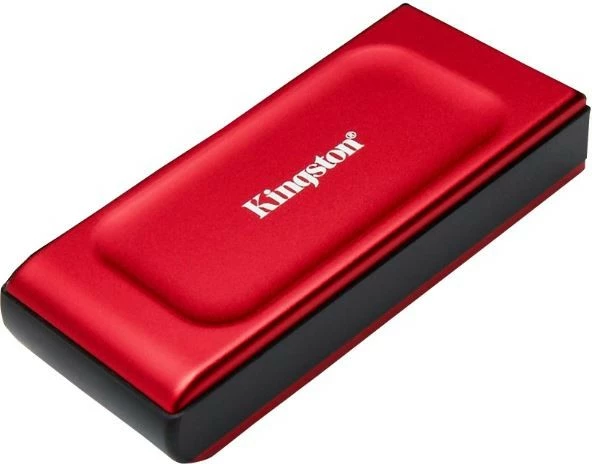 Zunanji SSD 2TB, Kingston XS1000R, USB 3.2 Gen2, rdeč