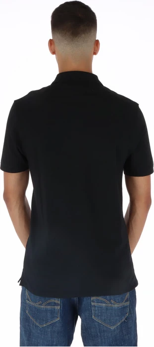 Polo majica Lyle & Scott, črna