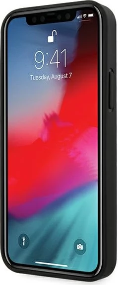 Ovitek Off Track Perforated za iPhone 12/12 Pro 6,1", Ferrari FEOGOHCP12MRE, rdeč