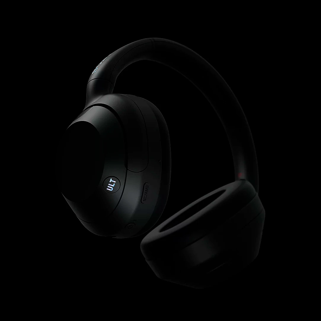 Brezžične slušalke z aktivnim zmanjševanjem šuma Sony WH-ULT900NB, črne