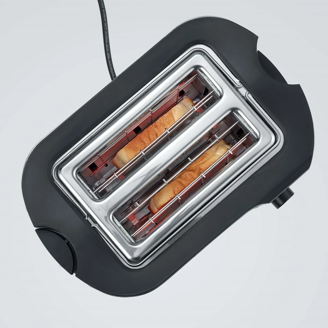 Tostier, SEVERIN AT 2217, 2 rezini, 800 W, inox, rdeč Tostier, SEVERIN AT 2217, 2 rezini, 800 W, inox, rdeč