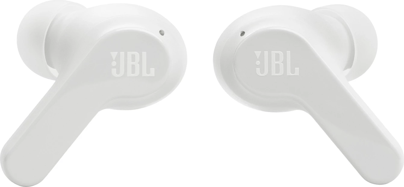 Brezžične slušalke JBL Wave Beam, Bluetooth 5.2, TWS, IP54, USB-C, bele