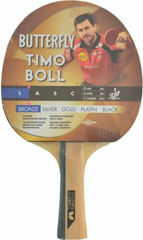 Raketa za namizni tenis Timo Boll Bronce 85011, Butterfly, za moške in ženske