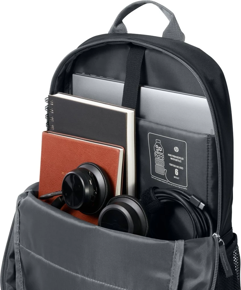 Črni nahrbtnik HP za prenosnik, 15,6"