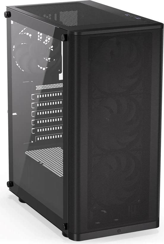 Kasa Endorfy Ventum 200 ARGB, črna