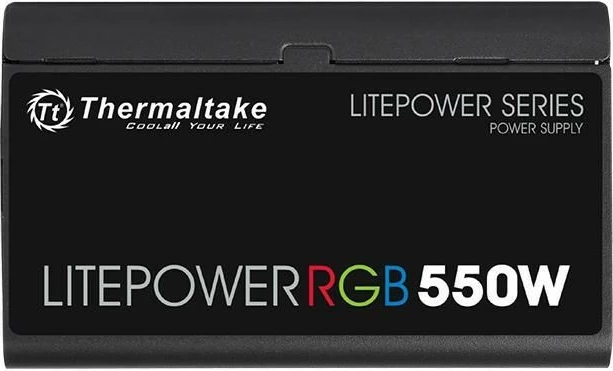 Napajalnik Thermaltake Litepower RGB 550W, črn