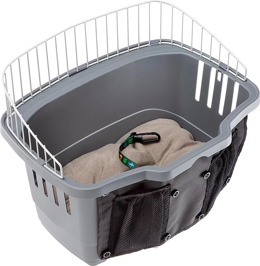 Košara za kolo za živali FERPLAST Atlas Bike 20 Rapid, siva