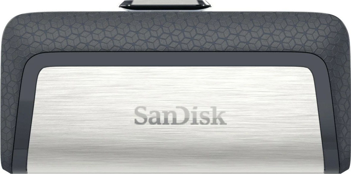 USB SanDisk Ultra Dual Drive, 256 GB, USB Type-A/Type-C, 3.2 Gen 1, sivo, srebrno USB SanDisk Ultra Dual Drive, 256 GB, USB Type-A/Type-C, 3.2 Gen 1, sivo, srebrno