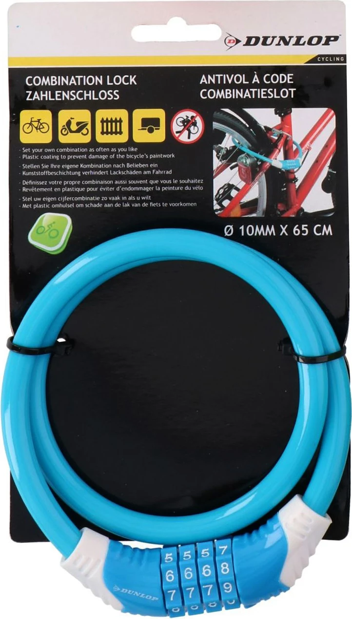 Spiralna zanka za kolo Dunlop, modra