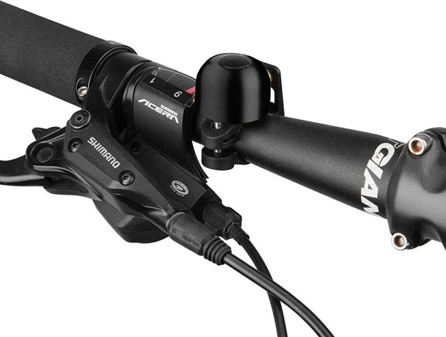 Zvonček za kolo Rockbros 2018-1ABK, baker, črn