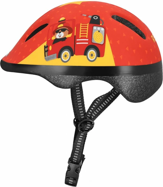 Otroška kolesarska čelada, Spokey Fun M 941014, rdeča