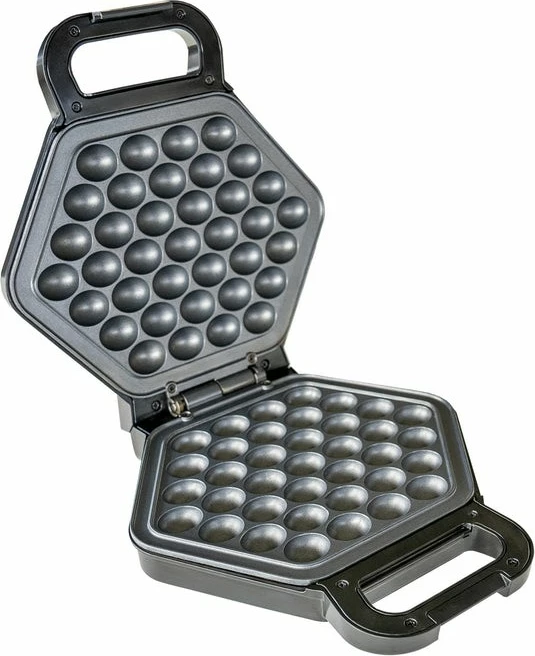 Wafflemaker UNOLD 48245 Bobby Bubble, 700 W, črn