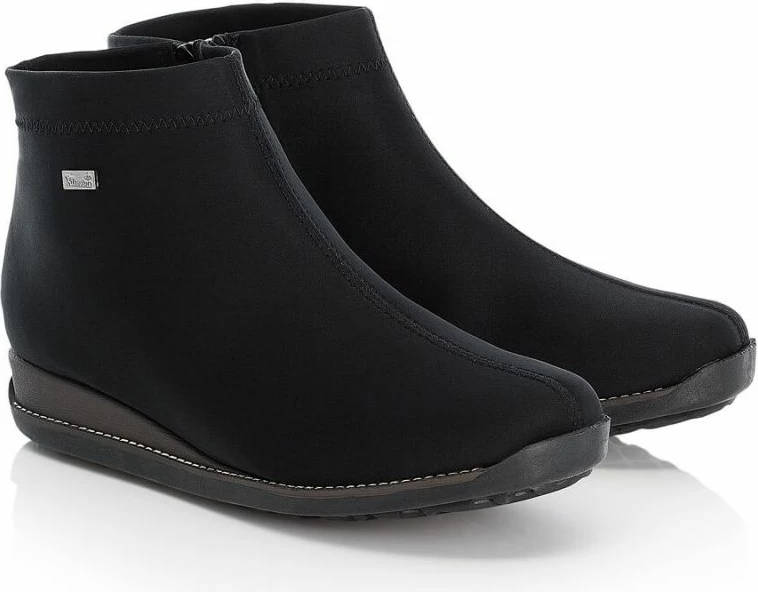 Visoke zimske škornje, Rieker, črne Visoke zimske škornje, Rieker, črne