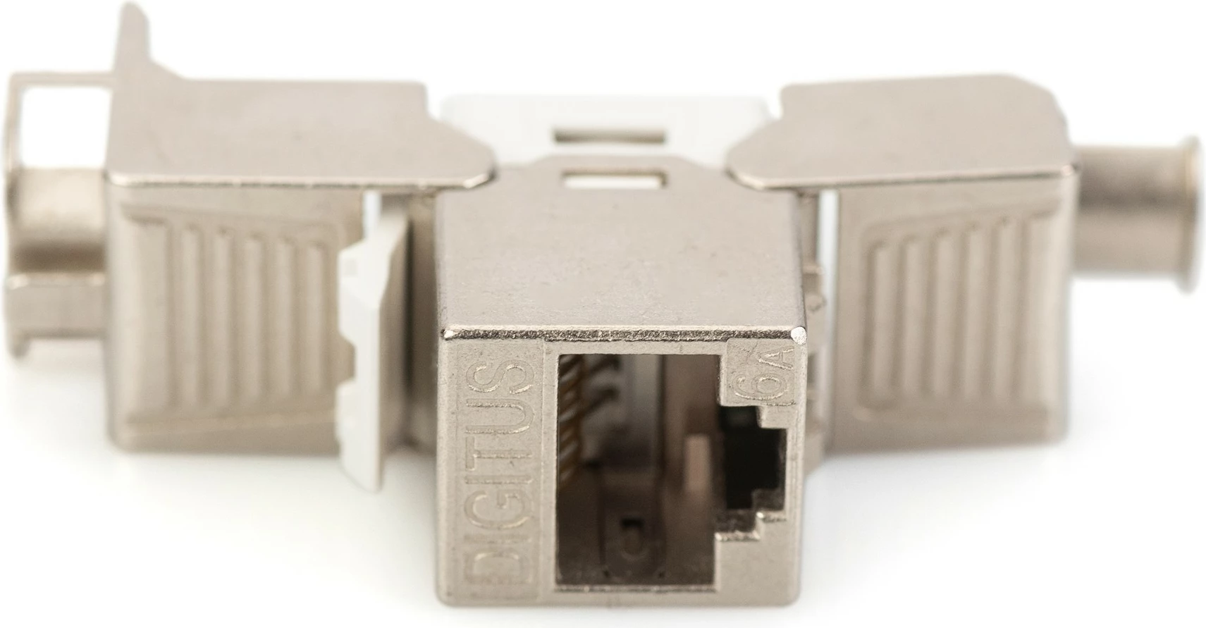 Keystone priključek Digitus Cat6a RJ45, zaščiten, kovinski