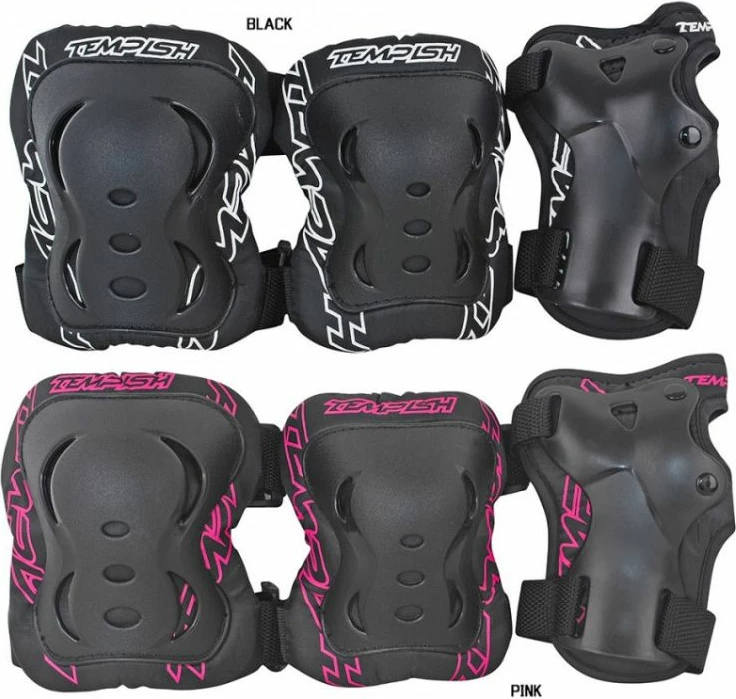 Množični zaščitni set za zimske športe, Tempish FID 1020000713, unisex, črn