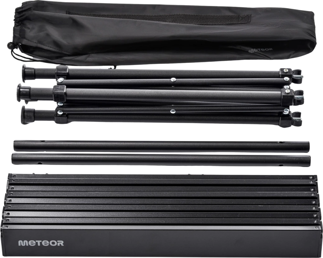 Zložljiva mizica Meteor, črna