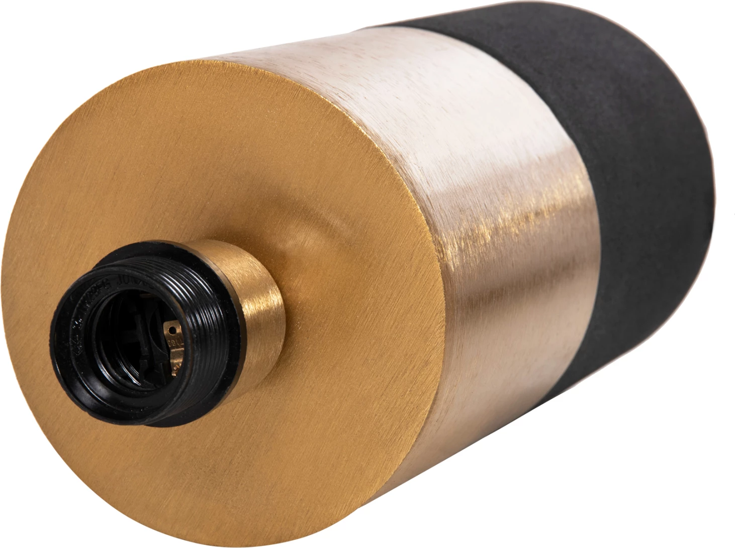 Namizna svetilka PUNE FH4252.04 kovinska v črno-zlati barvi Φ31x44Hcm