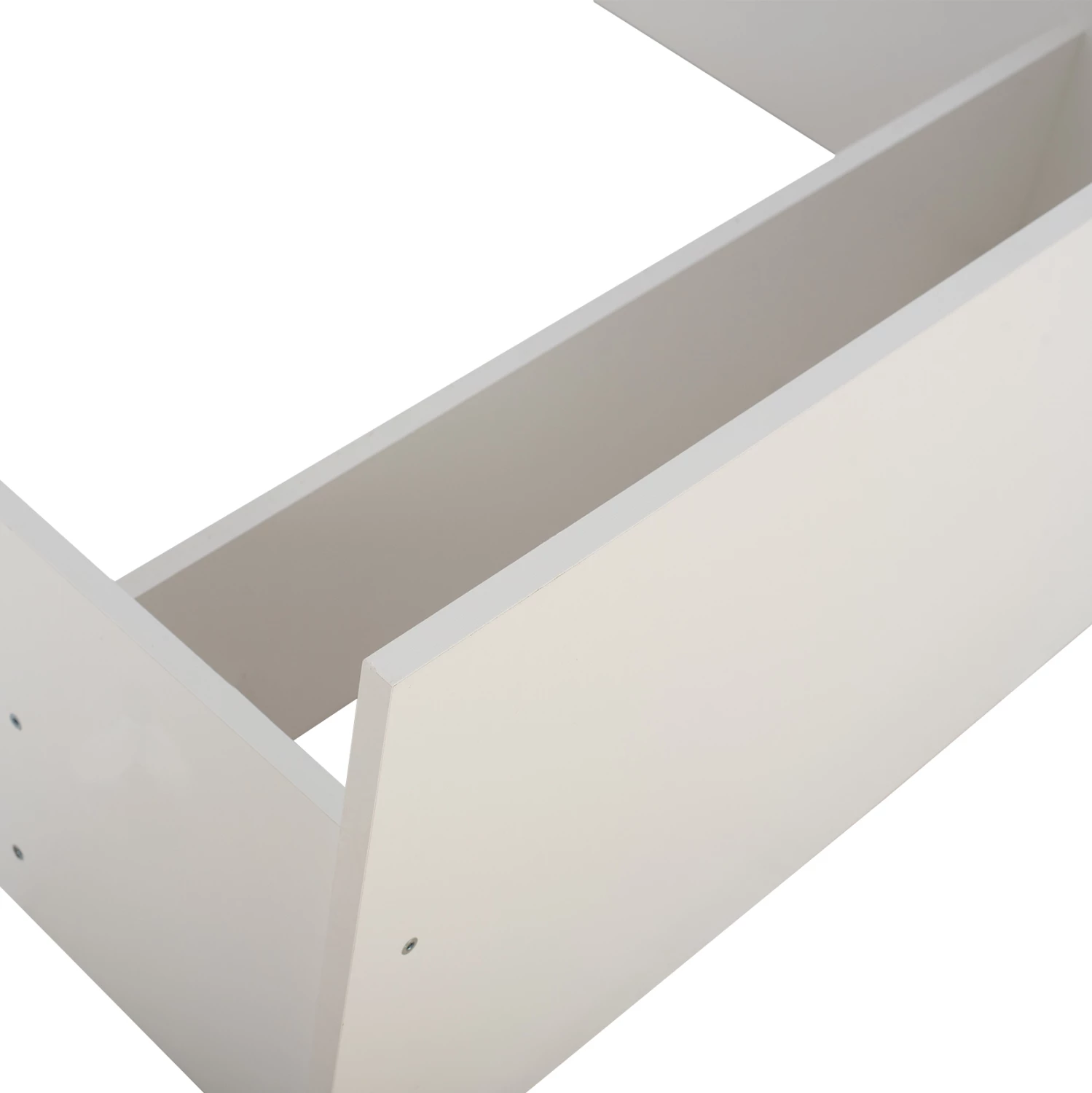 Melaminska postelja za vzmetnico 90x200 cm. Bela FH2433.03