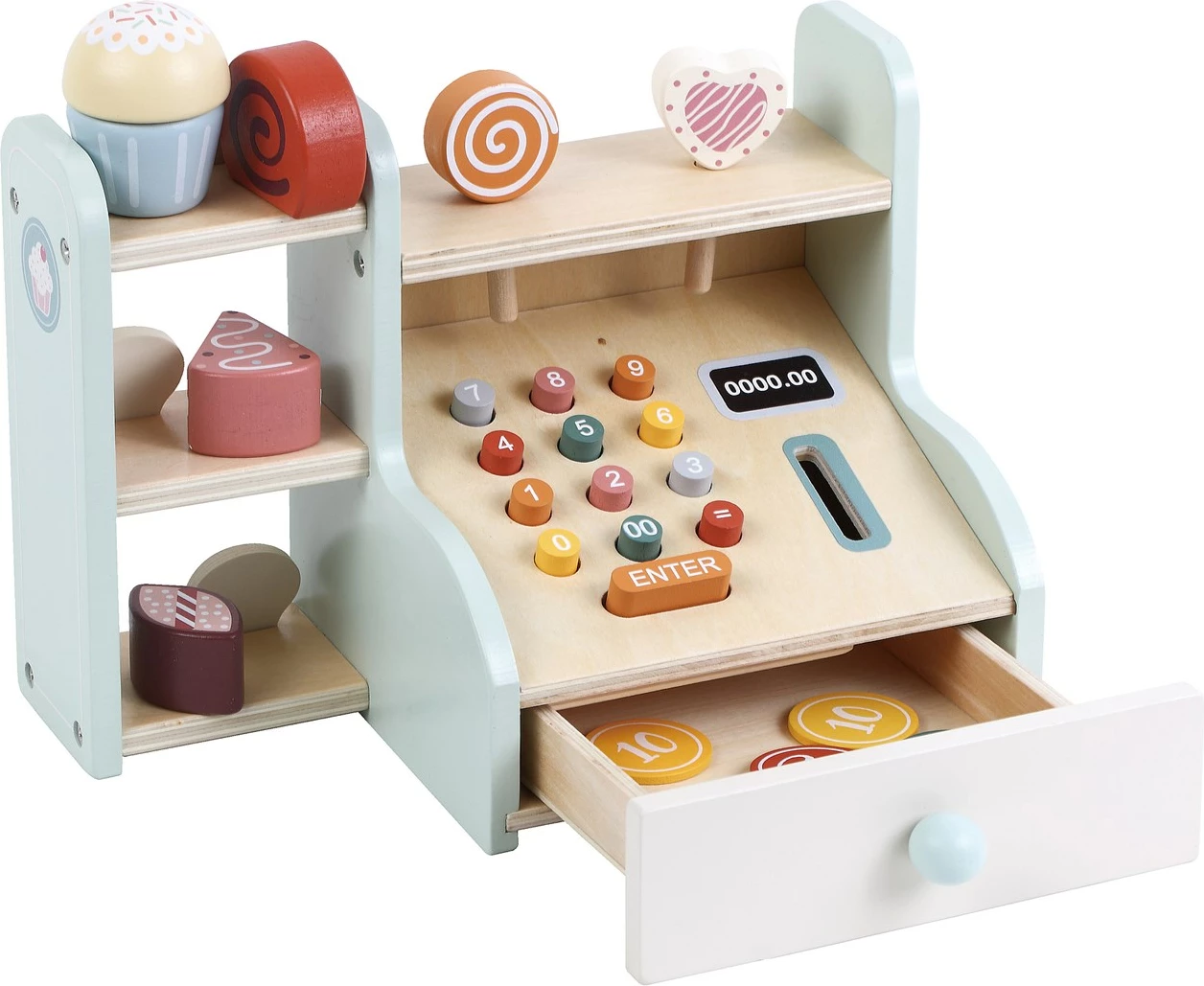 Igrača blagajna PROMIS KS25, večbarvna, za otroke