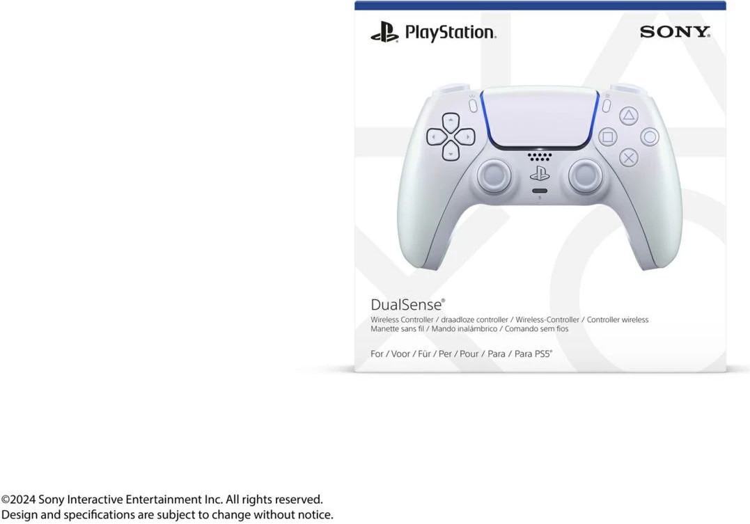 Krmilnik DualSense Chroma Pearl, Sony PS5