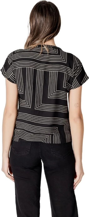 Majica Jacqueline De Yong, ženske, črna