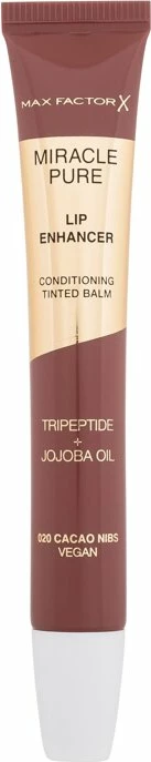 Lip Balm Max Factor Miracle Pure, Lip Enhancer, 020 Cacao Nibs, 12ml
