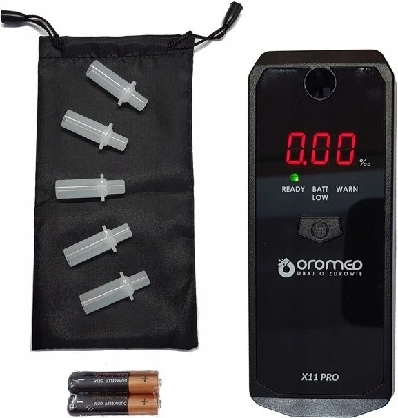 Alkoholni merilec Oromed X11 Pro, črn