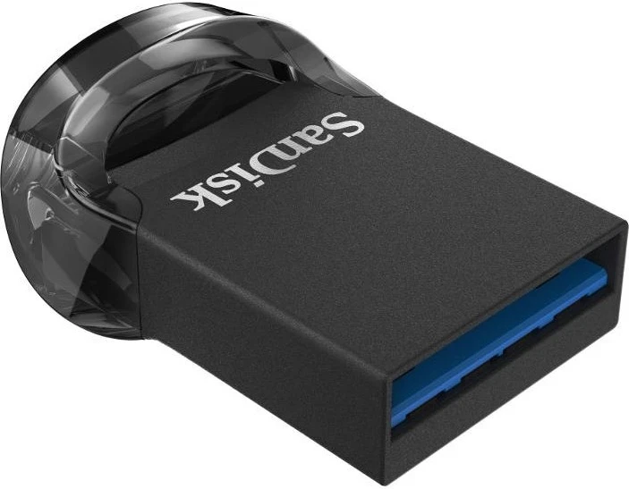 USB ključek 32GB, SanDisk Ultra Fit, črn