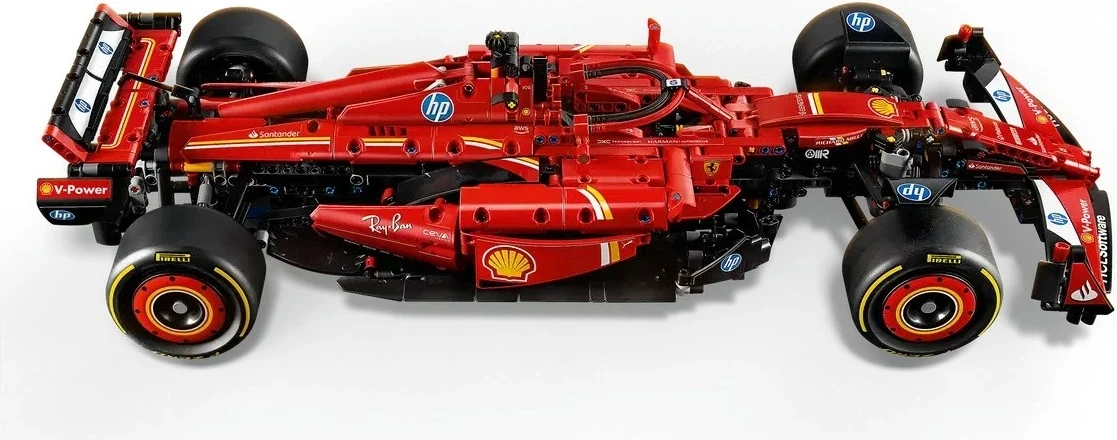 Podroben model Ferrari SF-24 LEGO Technic, 42207, rdeč