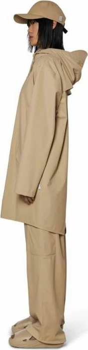 Dolga jakna za obe spolni identiteti Rains, krem