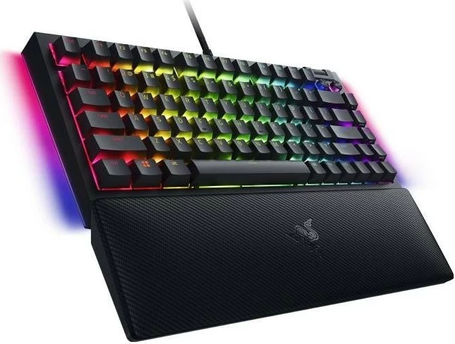Mehanska igralska tipkovnica, Razer BlackWidow V4, 75% Intl. US, RGB