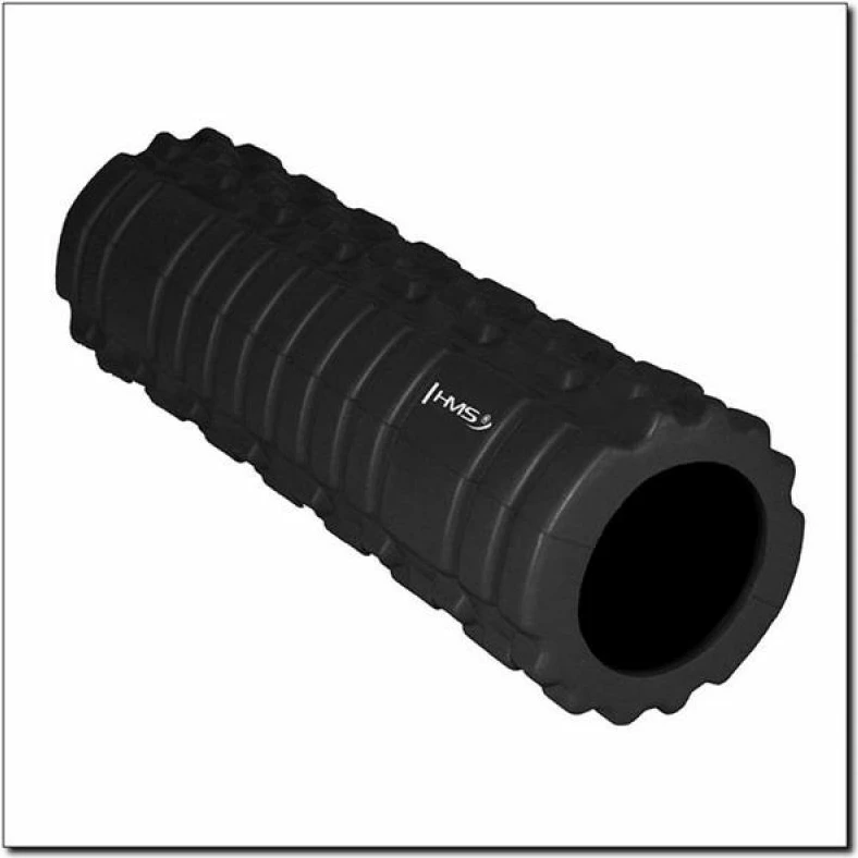 Rol za masažo HMS FS102, 45 cm, črn