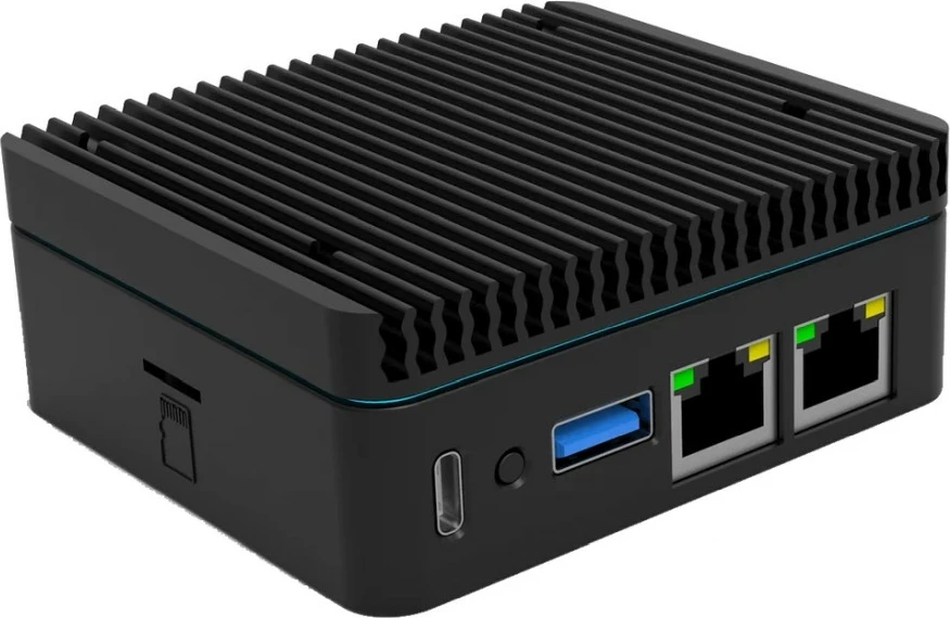 Omrežna naprava ALLNET Radxa E25 Set, 4GB RAM/16GB eMMC, z računalniškim ohišjem