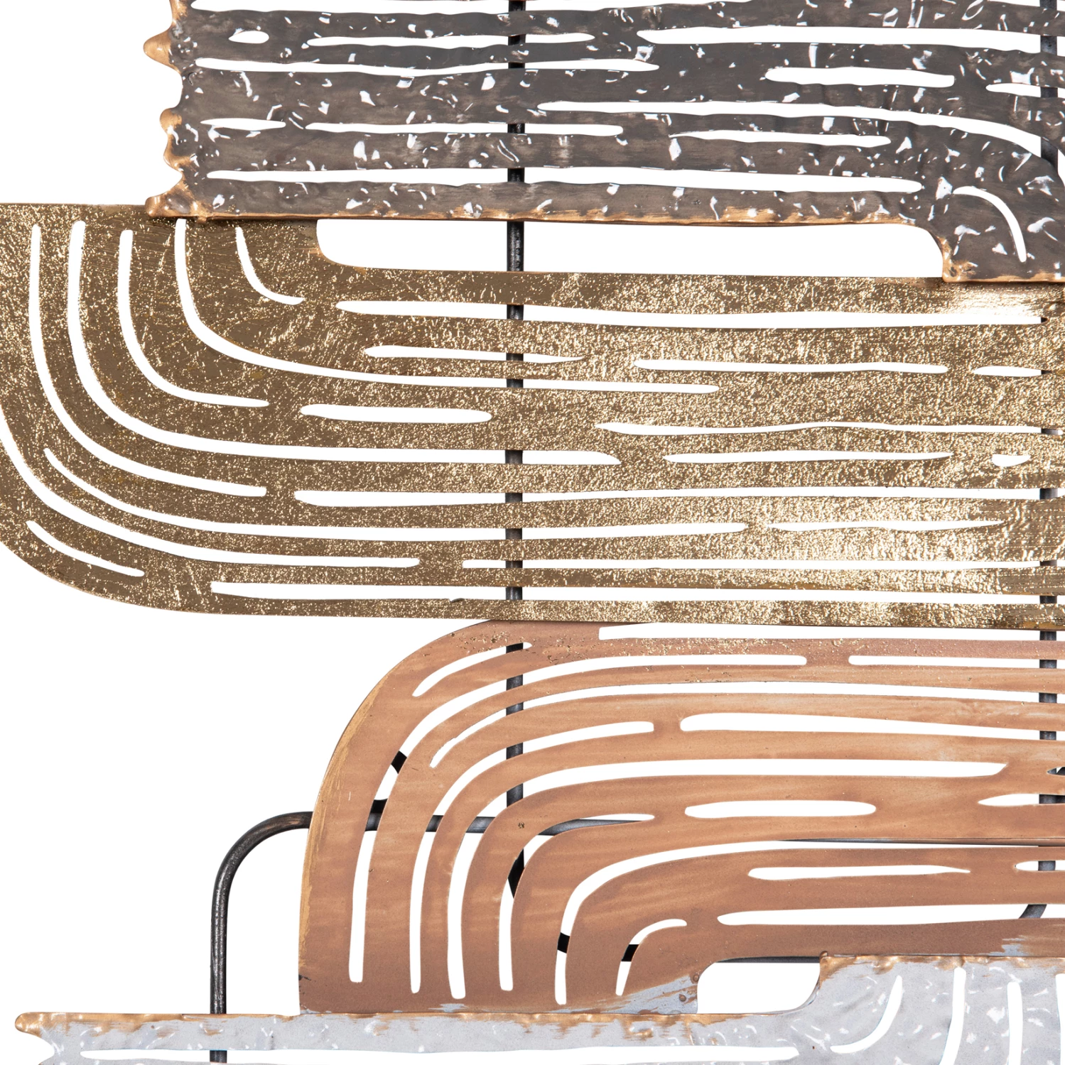 Stenska dekoracija FH4206 kovinska v različnih barvah 58x4x109 cm