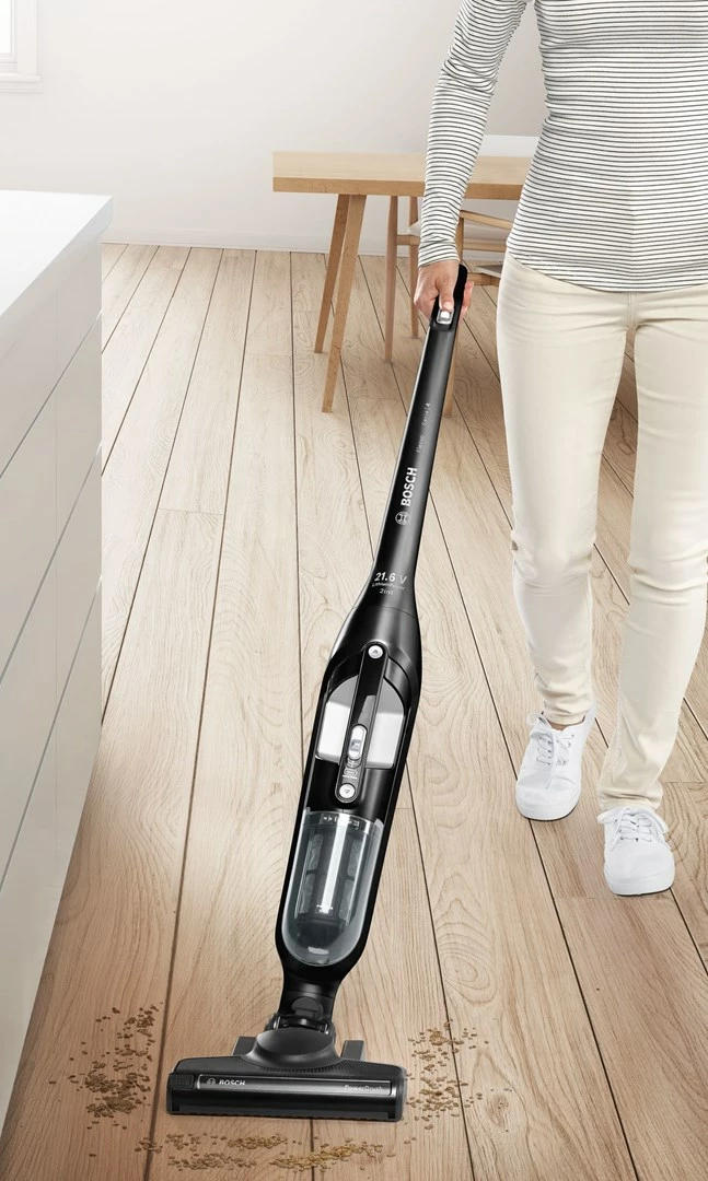 Sesalnik stick 2-v-1, brez vrečke, z baterijo, črn — Bosch BBH32101 FLEXXO Sesalnik stick 2-v-1, brez vrečke, z baterijo, črn — Bosch BBH32101 FLEXXO
