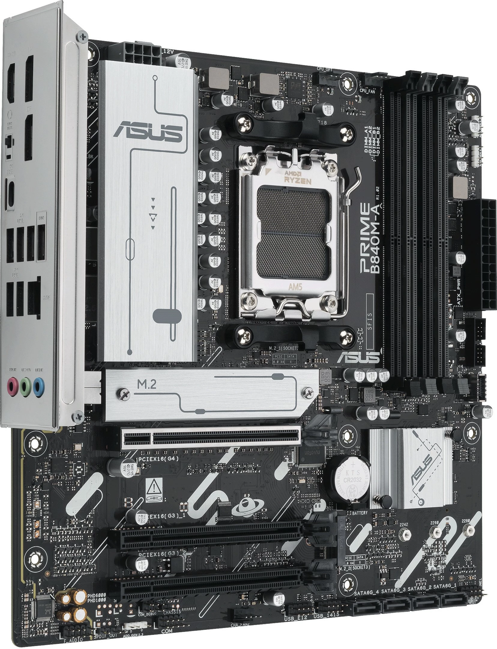 Matična plošča ASUS PRIME B840M-A-CSM, Socket AM5, DDR5, 192 GB