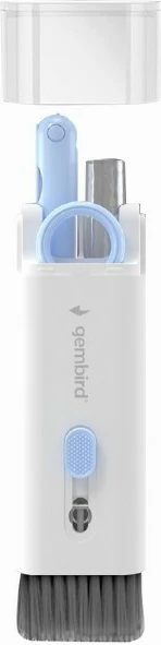 Komplet za čiščenje 7-v-1 za elektronske naprave, bel, Gembird CK-LCD-07