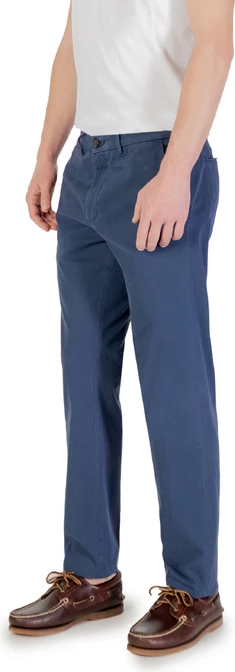 Hlače Borghese moške, modre