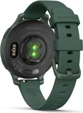 Pametna ura Garmin Lily 2 Active 38 mm, GPS, zaslon na dotik, zelena
