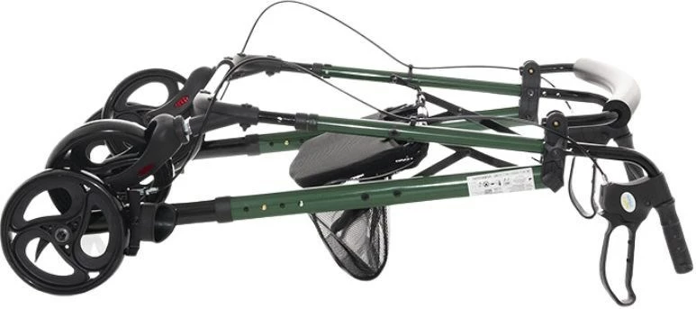 Pomoč pri rehabilitaciji za starejše z sedežem in torbo MDH, zelen