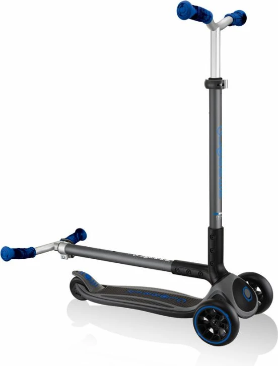 Otroški skiro z tremi kolesi Globber, črn in moder