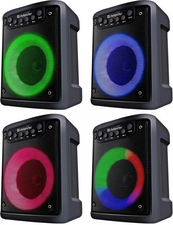 Bluetooth zvočnik Defender Funky 10 W, črn