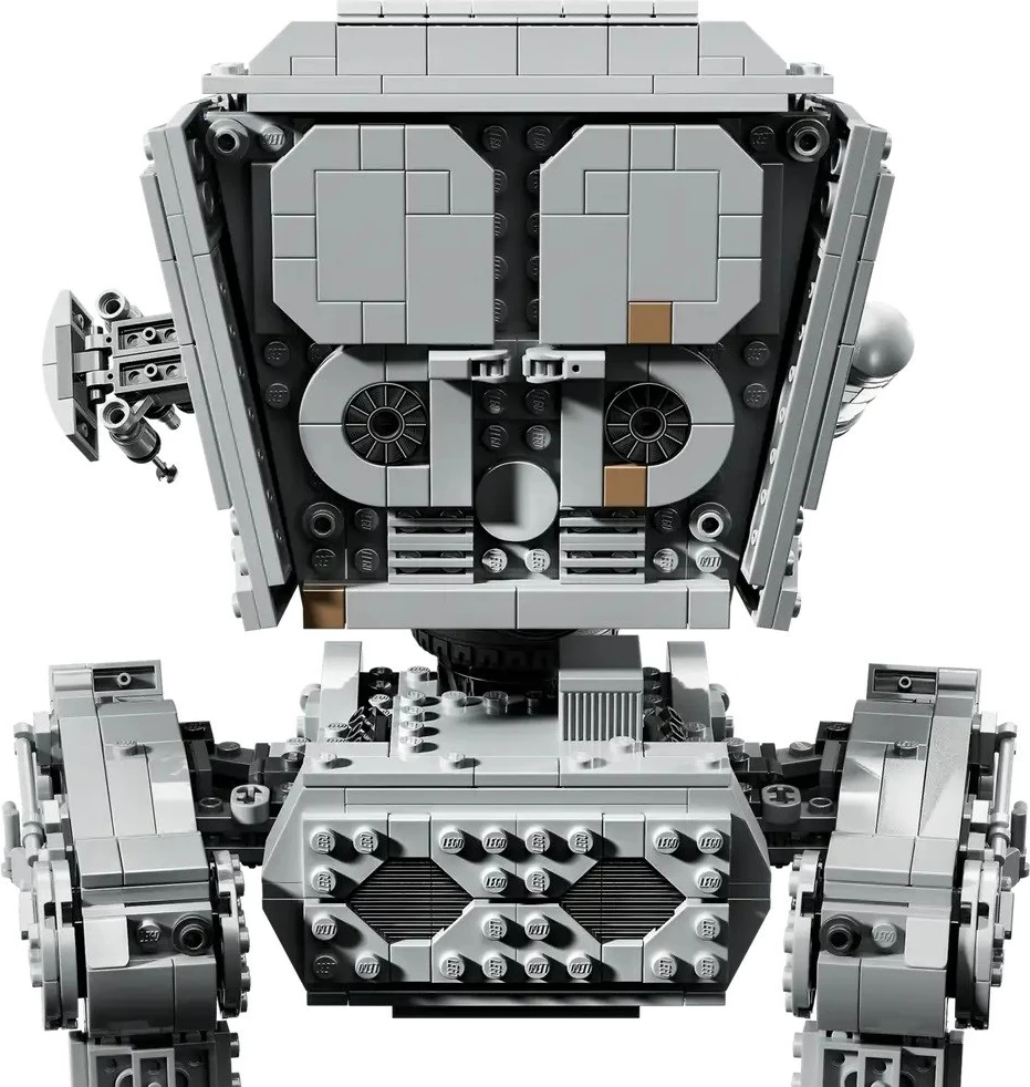 Podroben model AT-ST Walker iz Star Wars, LEGO 75417, za odrasle, s minifiguro, siva