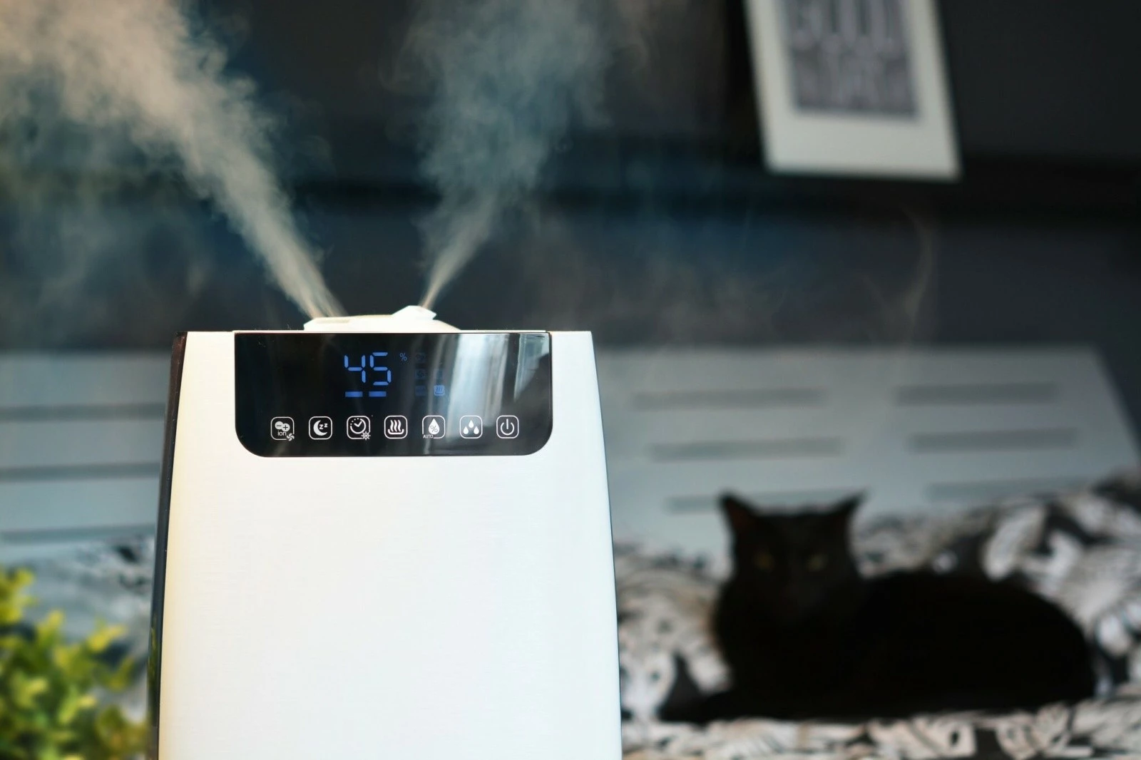 Vlažilnik zraka z ionizacijo, aromaterapijo in UV Blaupunkt AHS803, 5 L, bel