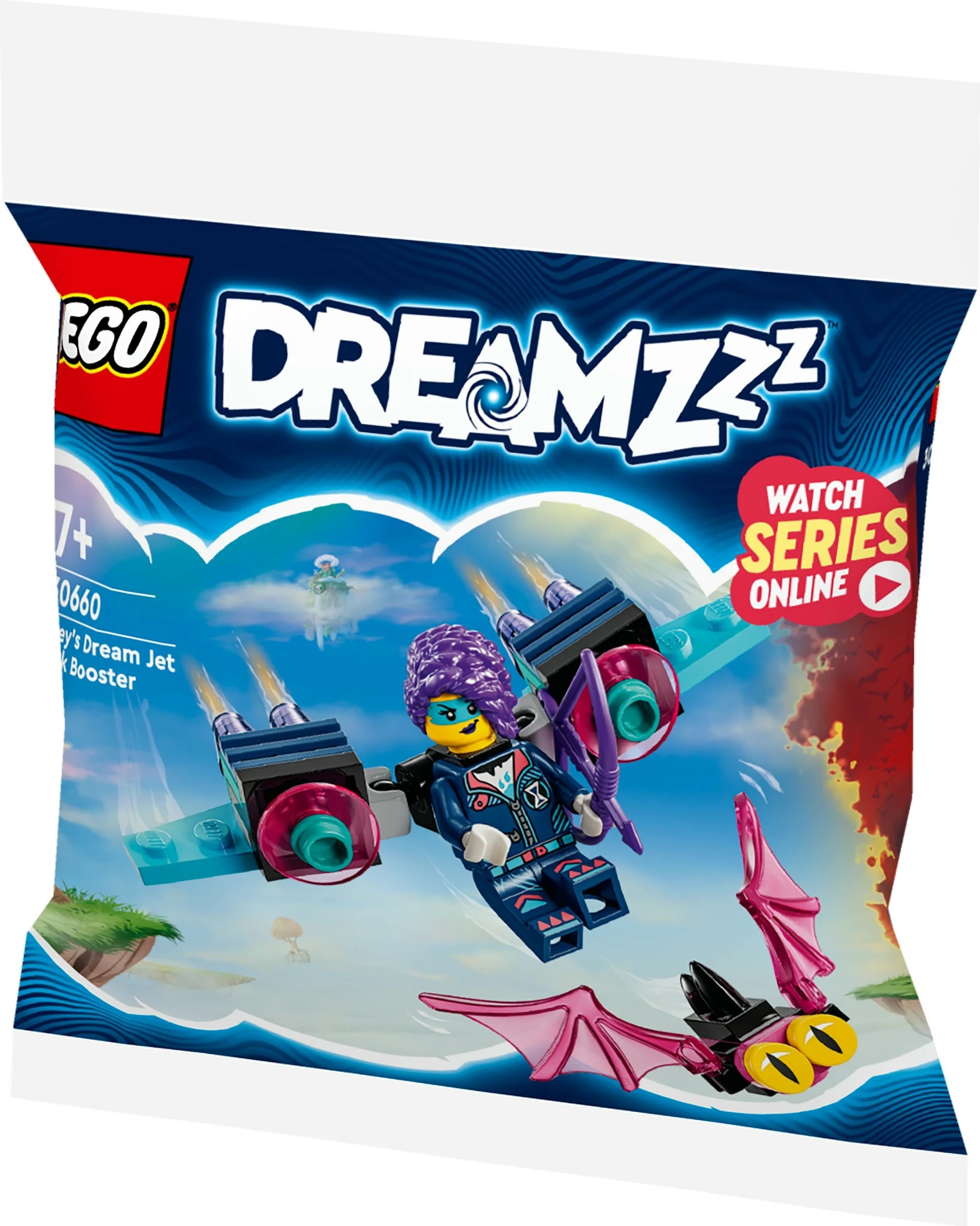 Set gradnje DREAMZzz Zoeyin raketni nahrbtnik LEGO 30660, 37 delov, večbarven