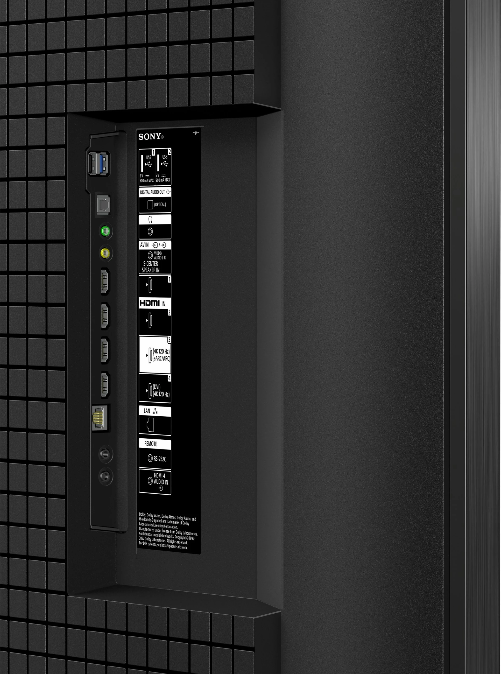 Velik profesionalni zaslon 98 inč, Sony BRAVIA FW-98BZ30L, 4K HDR, Full Array LED, Wi‑Fi